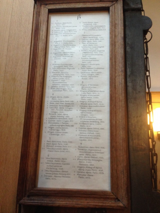 hereford-cath-library-index